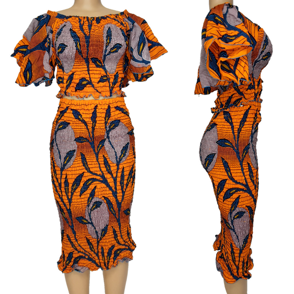 Adomah Flare 2-Piece Set (Orange)