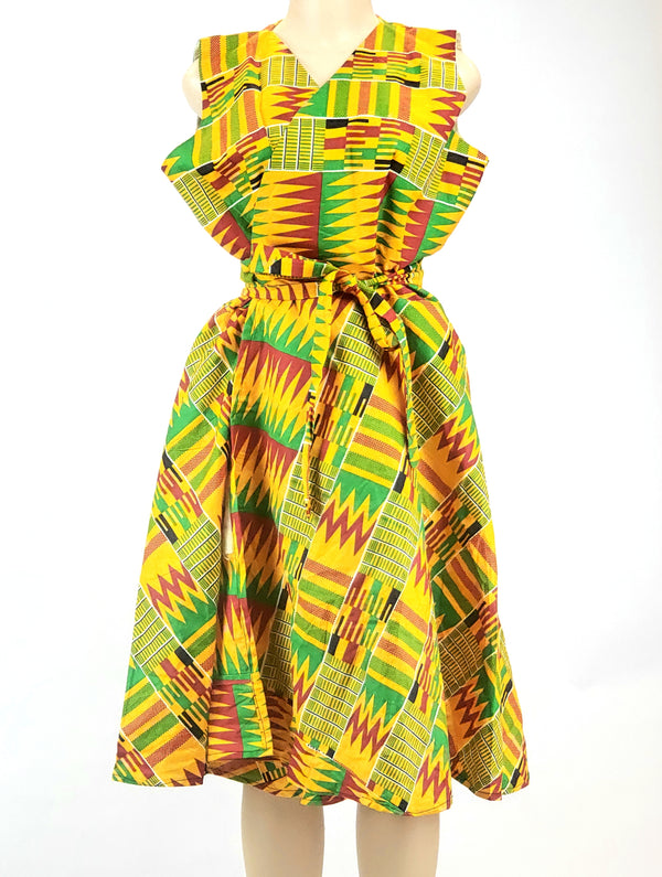 Short Sleeve Wrap Dress 7