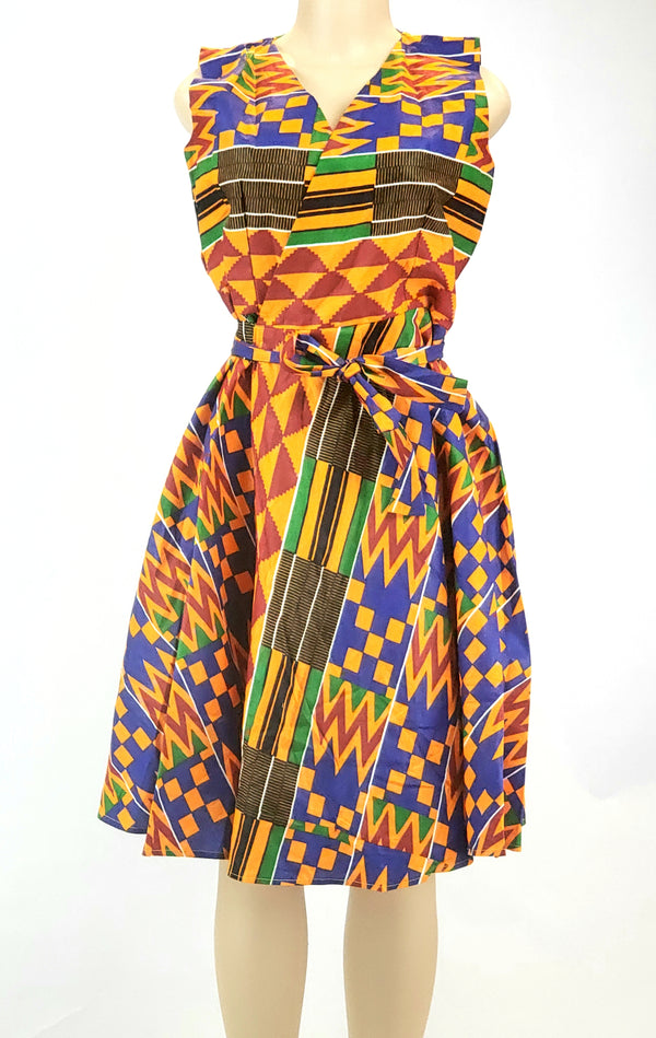 Short Sleeve Wrap Dress 10